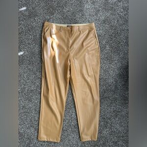 Women's Tan Straight Leg Pants